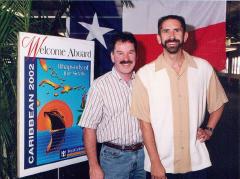 standing at entrance