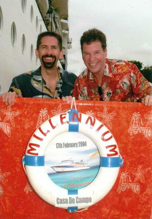 Rex and Steve posed picture Click to display the image.