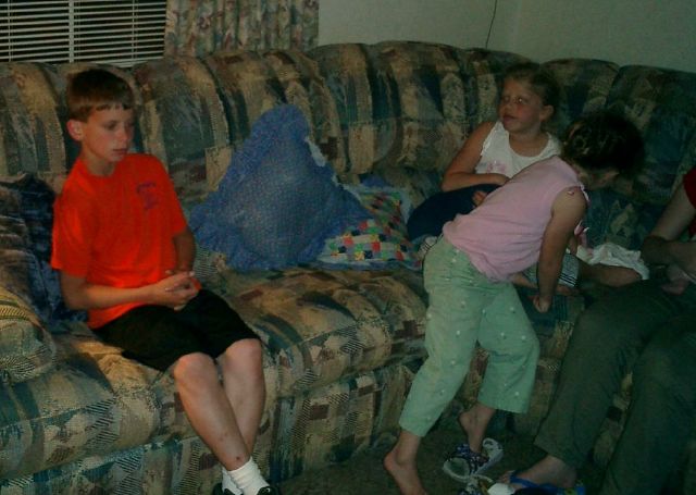 Lotsof kids - I have no idea who they are.