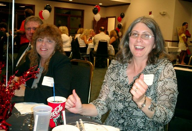 Patricia Lay and Elaine Denney