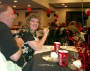 Clystia Colford and her husband Click to display the image.