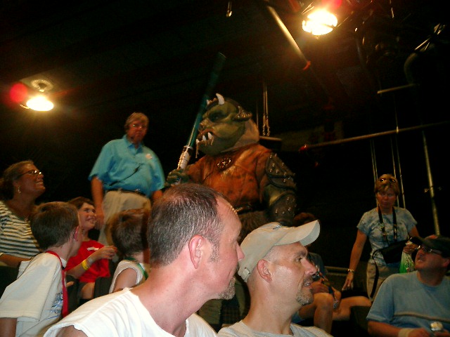 costumed character from Star Wars