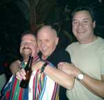 Steve, Pat and Jim at 611 Club Click to display the image.